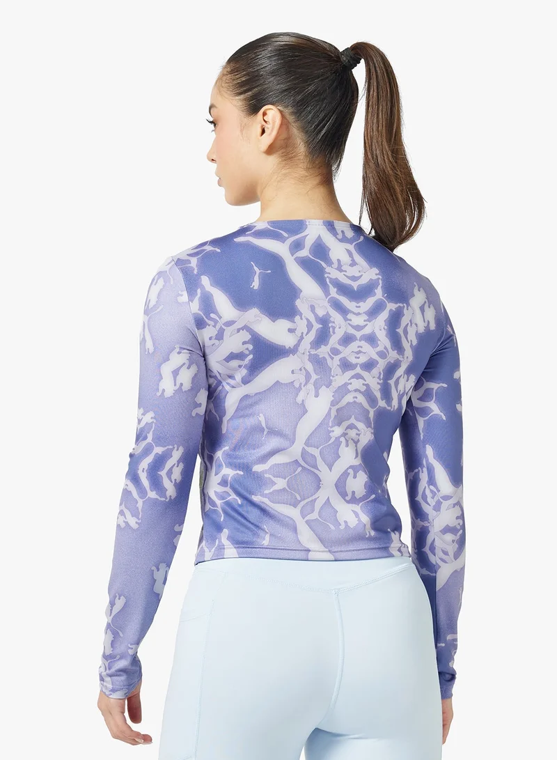 بوما تيشيرت بطباعة شاملة جرأة